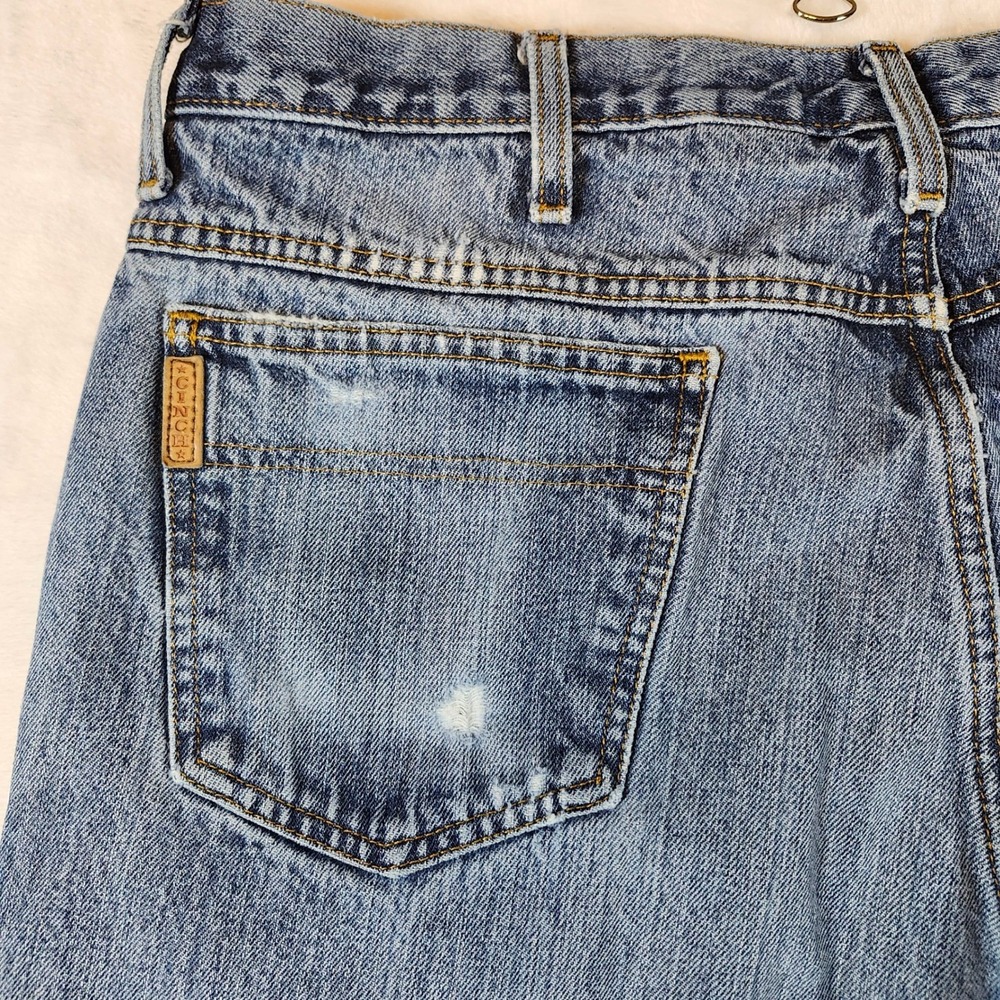 Cinch Green label Men 38x30 Blue Good Straight Leg Western Denim Cotton 38 x 30 - Picture 14 of 16